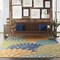 Homeroots 7 x 10 ft. Multi Color Floral Indoor & Outdoor Area Rug 384642 - alternate 4